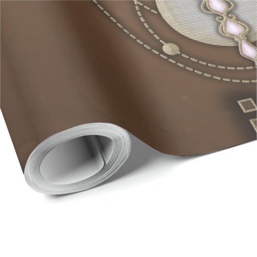 Stilftiger Schmetterling Geschenkpapier (Rolleneckpunkt)