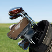 Stilftiger Schmetterling Golf Headcover (In Situ)