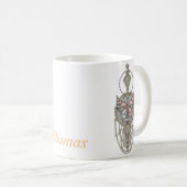 Stilftiger Schmetterling Kaffeetasse (VorderseiteRechts)