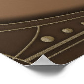 Stilftiger Schmetterling Poster (Ecke)