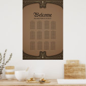 Stilftiger Schmetterling Poster (Küche)