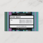 Stilftiges Panel II - Streifen 02 Visitenkarte (Rückseite)