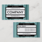 Stilftiges Panel II - Streifen 04 Visitenkarte (Vorne/Hinten)