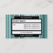 Stilftiges Panel II - Streifen 04 Visitenkarte (Rückseite)