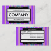 Stilftiges Panel II - Streifen 06 Visitenkarte (Vorne/Hinten)