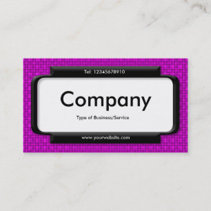 Stilftiges Panel - Magenta Lila Textur Visitenkarte