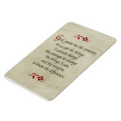 Stilgebet/Vintager Stil Magnet (Linke Seite)