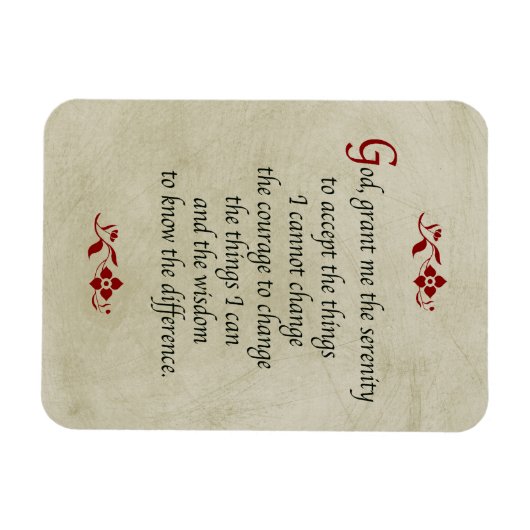 Stilgebet/Vintager Stil Magnet (Horizontal)