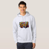Stilgraffiti Hoodie (Vorne ganz)