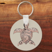 stilikondensiertes Schildkröte Schlüsselanhänger (Vorderseite)