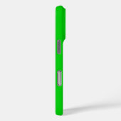 STILISCH MODERNE KUSTOM LIME GREEN ÜBERPRÜFT MARKI Case-Mate iPhone HÜLLE (Rückseite / Rechts)