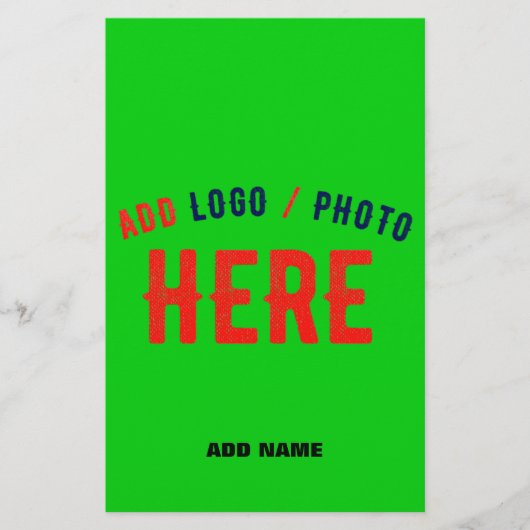 STILISCH MODERNE KUSTOM LIME GREEN ÜBERPRÜFT MARKI FLYER (Vorne)