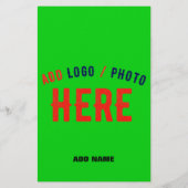 STILISCH MODERNE KUSTOM LIME GREEN ÜBERPRÜFT MARKI FLYER (Hinten)