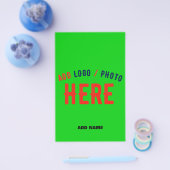 STILISCH MODERNE KUSTOM LIME GREEN ÜBERPRÜFT MARKI FLYER (Einzeln)