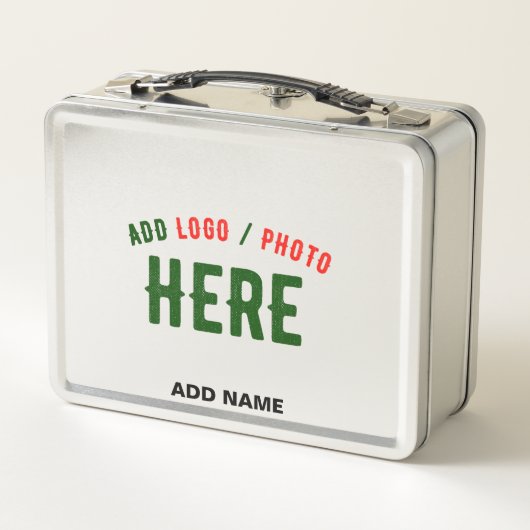 STILISCH MODERNE KUSTOM STAINLESS ÜBERPRÜFT MARKIE METALL BROTDOSE (Rückseite)