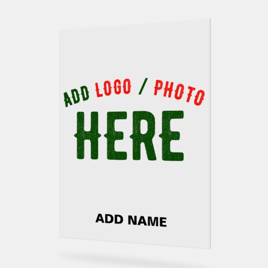 STILISCH MODERNE ZOLLBARE, KLAR ÜBERPRÜFTE MARKEN ACRYLSCHILD (Winkel)