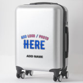 STILISCH MODERNE ZOLLBARE, KLAR ÜBERPRÜFTE MARKEN AUFKLEBER (Koffer)