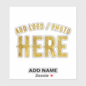 STILISCH MODERNE ZOLLBARE, KLAR ÜBERPRÜFTE MARKEN AUFKLEBER (Blatt)