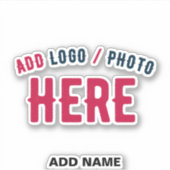 STILISCH MODERNE ZOLLBARE, KLAR ÜBERPRÜFTE MARKEN AUFKLEBER (Vorderseite)