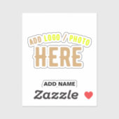 STILISCH MODERNE ZOLLBARE, KLAR ÜBERPRÜFTE MARKEN AUFKLEBER (Blatt)