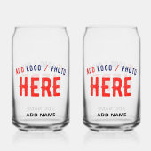 STILISCH MODERNE ZOLLBARE, KLAR ÜBERPRÜFTE MARKEN DOSENGLAS (Rückseite)