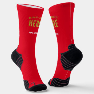 STILISCH MODERNE ZOLLBARE, ROT VERIFIED MARKIERT SOCKEN