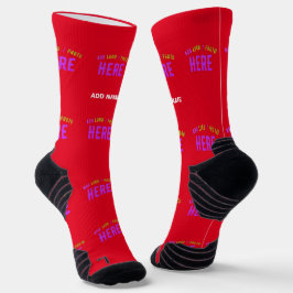 STILISCH MODERNE ZOLLBARE, ROT VERIFIED MARKIERT SOCKEN