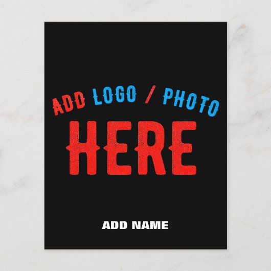 STILISCH MODERNE ZOLLBARE, SCHWARZE KONTROLLE FLYER (Vorne)