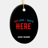 STILISCH MODERNE ZOLLBARE, SCHWARZE KONTROLLE KERAMIK ORNAMENT (Hinten)