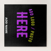 STILISCH MODERNE ZOLLBARE, SCHWARZE KONTROLLE PUZZLE (Horizontal)