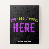 STILISCH MODERNE ZOLLBARE, SCHWARZE KONTROLLE PUZZLE (Vertikal)