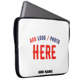 STILISCH MODERNE, ZOLLBARE WEISSE, ÜBERPRÜFTE MARK LAPTOPSCHUTZHÜLLE (Vorne Rechts)