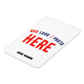 STILISCH MODERNE, ZOLLBARE WEISSE, ÜBERPRÜFTE MARK MAGNET (Linke Seite)