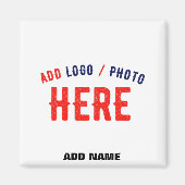 STILISCH MODERNE, ZOLLBARE WEISSE, ÜBERPRÜFTE MARK MAGNET (Vorne)