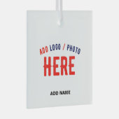 STILISCH MODERNE, ZOLLBARE WEISSE, ÜBERPRÜFTE MARK ORNAMENT AUS GLAS (Vorderseite Rechts)