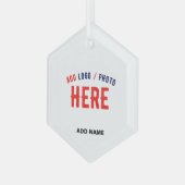 STILISCH MODERNE, ZOLLBARE WEISSE, ÜBERPRÜFTE MARK ORNAMENT AUS GLAS (Vorderseite Links)