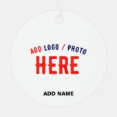 STILISCH MODERNE, ZOLLBARE WEISSE, ÜBERPRÜFTE MARK ORNAMENT AUS METALL (Rückseite)