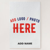 STILISCH MODERNE, ZOLLBARE WEISSE, ÜBERPRÜFTE MARK PUZZLE (Vertikal)