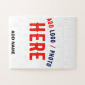 STILISCH MODERNE, ZOLLBARE WEISSE, ÜBERPRÜFTE MARK PUZZLE (Horizontal)