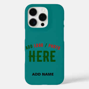 STILISCH MODERNES CUSTOM AQUAMARIN GREEN ÜBERPRÜFT iPhone 16 PRO HÜLLE
