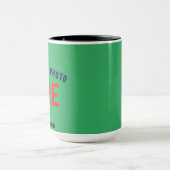 STILISCH MODERNES CUSTOM EMERALD GRÜNVERIFISCHTE M TASSE (Zentrum)