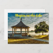 Stilisiert von Niagara am Lake Canada Postkarte (Vorne/Hinten)