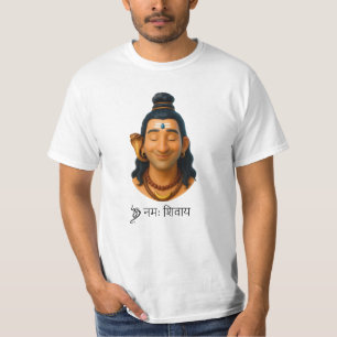 Stilisierte 3D-Abbildung von Lord Shiva T-Shirt