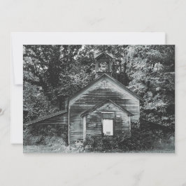 stilisierte amerikanische gotische Altkirchenneufa Feiertagskarte