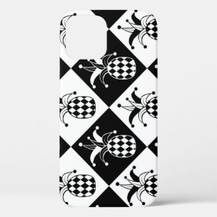 Stilisierte Ananas Harlequin Doodle Muster Case-Mate iPhone Hülle