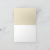 Stilisierte Anemone Note Card Karte (Innenseite)