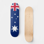 Stilisierte australische Flagge Skateboard (Vorderseite)