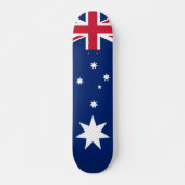 Stilisierte australische Flagge Skateboard (Vorne)