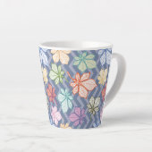 Stilisierte Blätter Milchtasse (Rechte Ecke)
