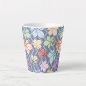 Stilisierte Blätter Milchtasse (Vorderseite)